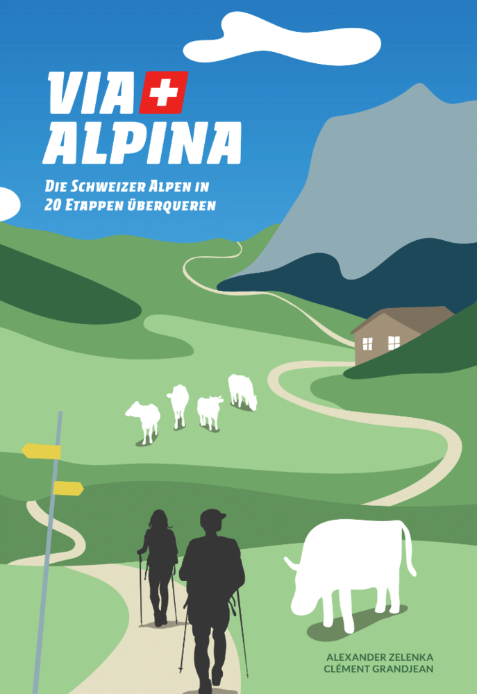 Online bestellen: Wandelgids Via Alpina | Helvetiq
