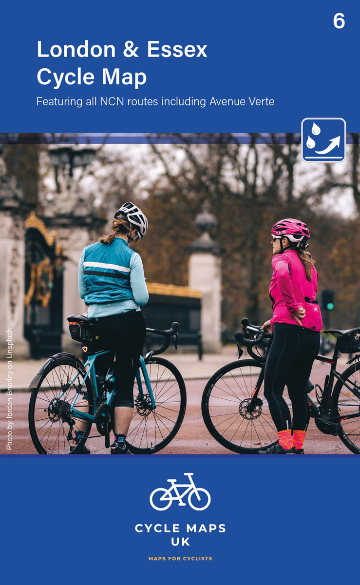 Online bestellen: Fietskaart 06 Cycle Maps UK London and Essex | Cordee