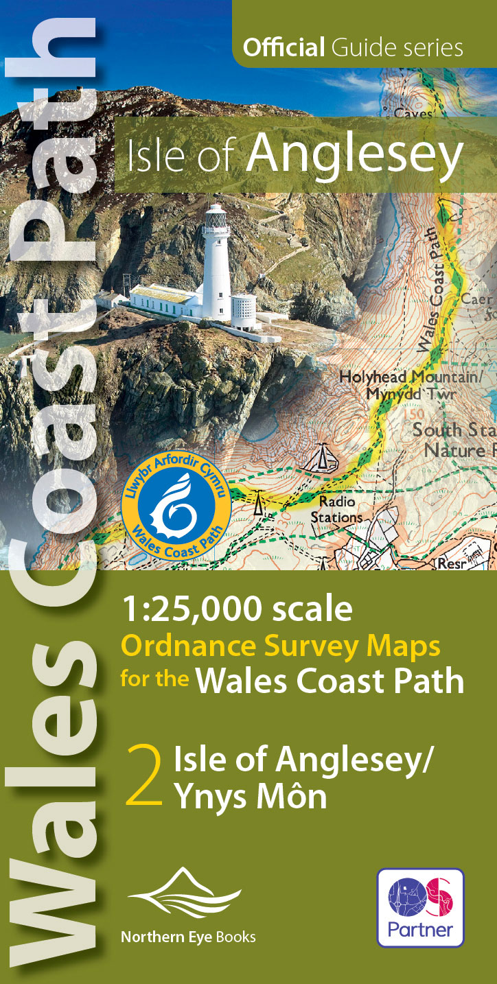 Online bestellen: Wandelkaart Wales Coast Path: Isle of Anglesey | Northern Eye Books