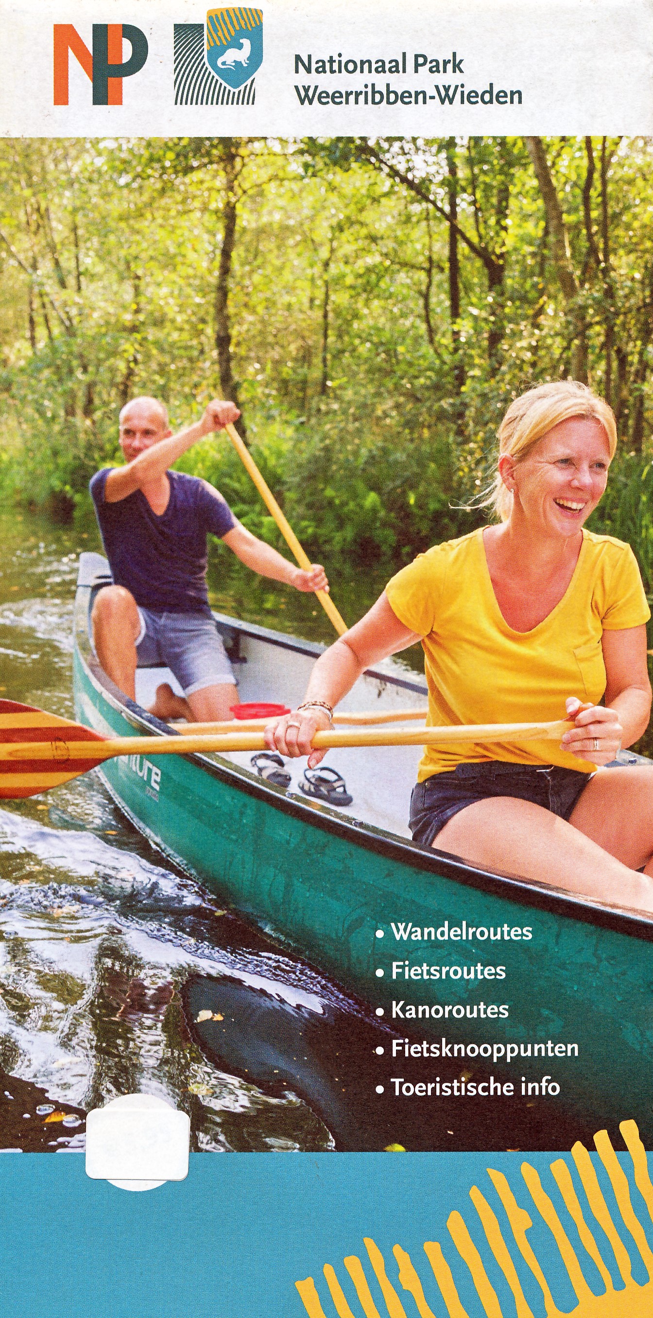 Online bestellen: Wandelkaart - Fietskaart - Waterkaart Weerribben - Wieden Nationaal Park | IVN