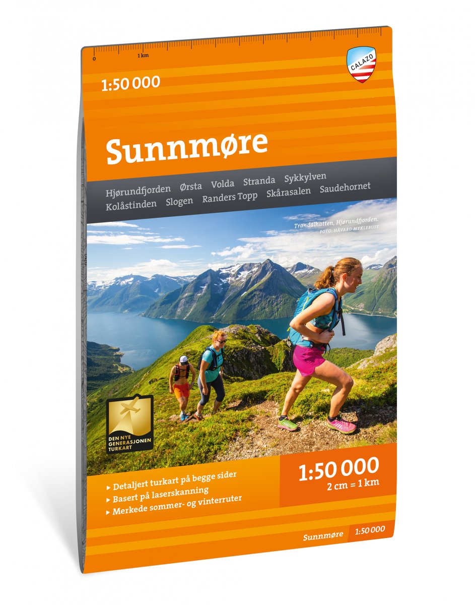 Online bestellen: Wandelkaart Turkart Sunnmøre - Sunnmore | Calazo