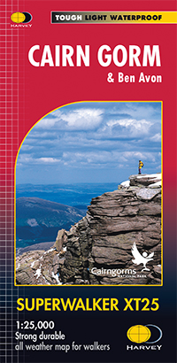 Wandelkaart Cairn Gorm | Harvey Map…