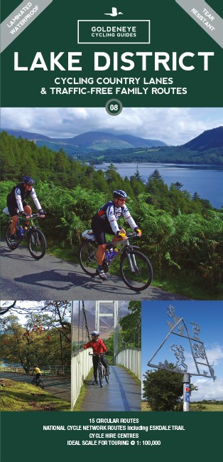 Online bestellen: Fietskaart 08 Cycling guides Lake District | Goldeneye