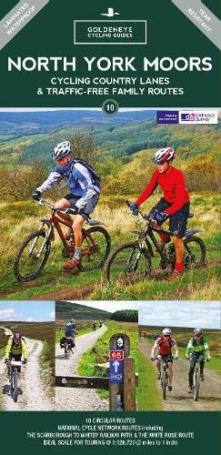 Online bestellen: Fietskaart 10 Cycling guides North York Moors | Goldeneye