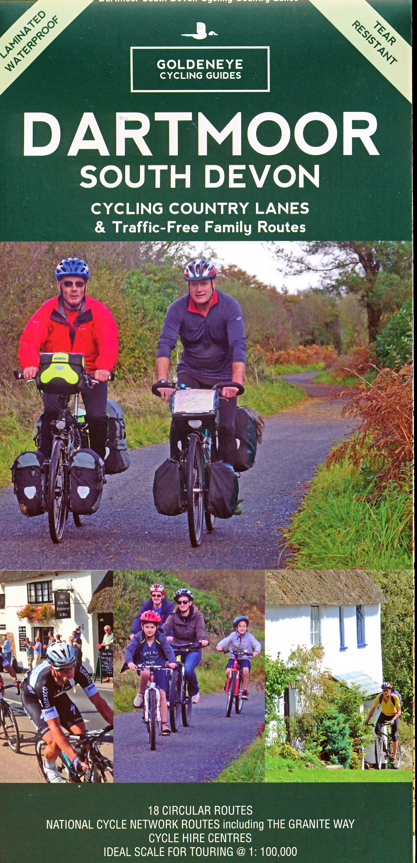 Online bestellen: Fietskaart Cycling guides Dartmoor - South Devon | Goldeneye