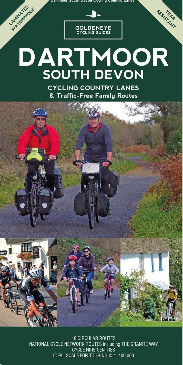 Fietskaart Cycling guides Dartmoor… Fietskaart Cycling guides Dartmoor…