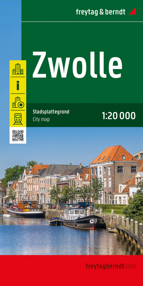 Stadsplattegrond Zwolle | Freytag & Berndt de zwerver