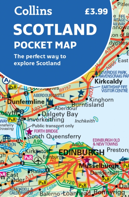 Online bestellen: Wegenkaart - landkaart Pocket Map Scotland | Collins