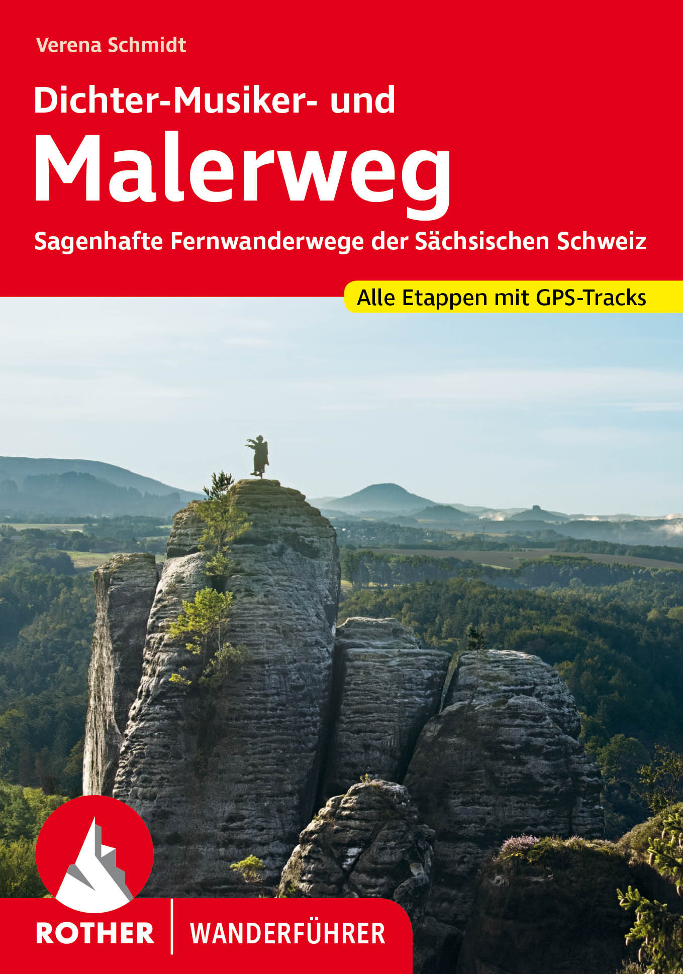 Online bestellen: Wandelgids Malerweg und Dichter-Musiker-Maler-Weg | Rother Bergverlag