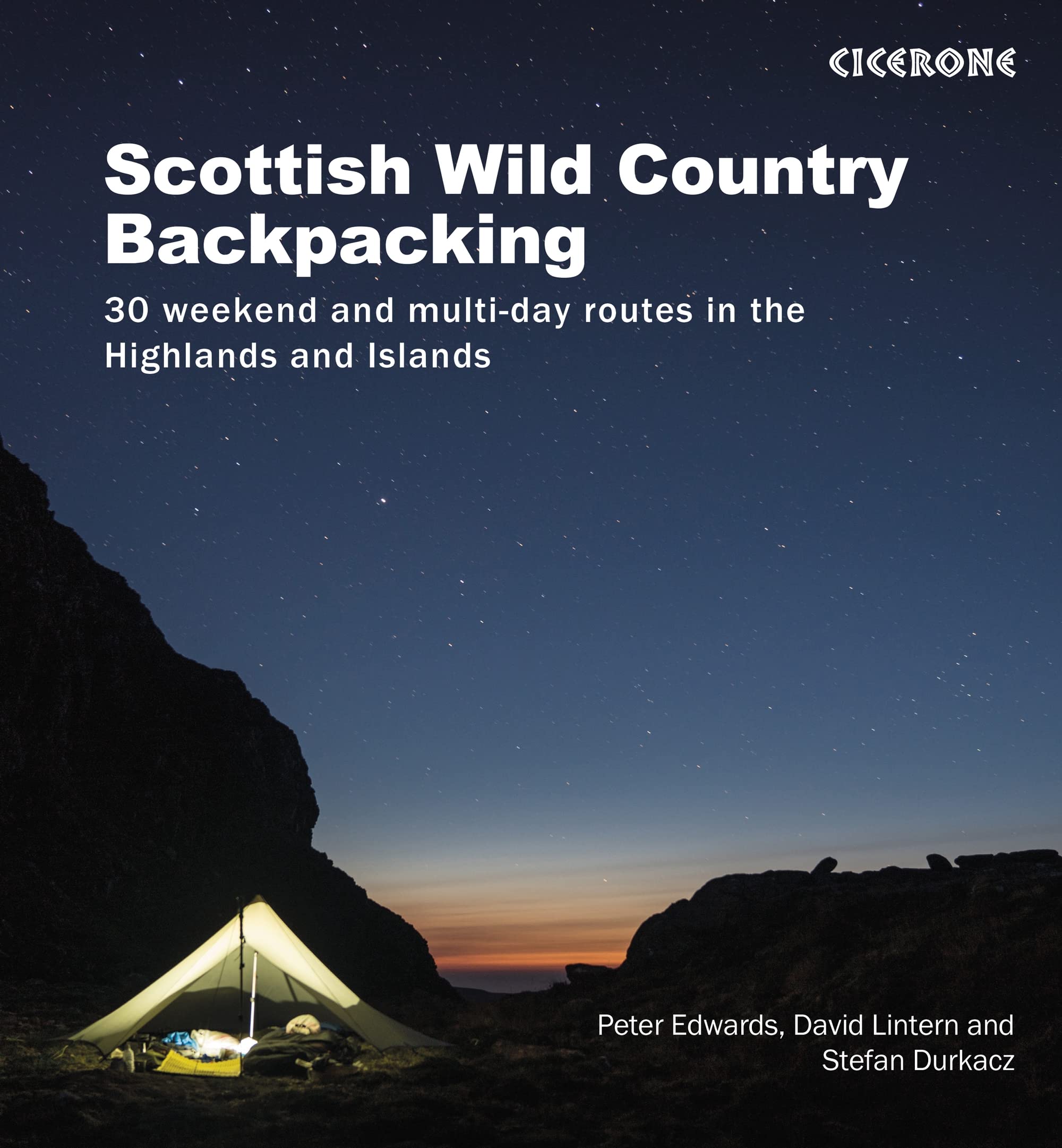 Online bestellen: Wandelgids Scottish Wild Country Backpacking | Cicerone