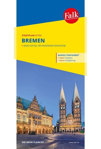 Online bestellen: Stadsplattegrond Bremen | Falk Ostfildern