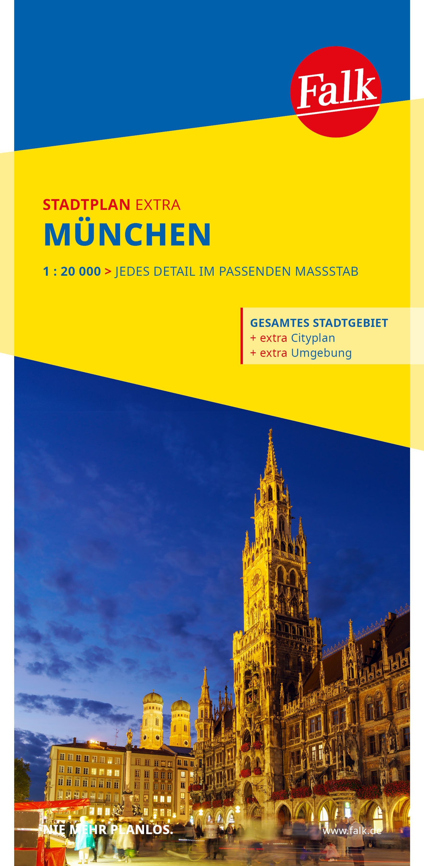 Stadsplattegrond München | Falk Ostfildern