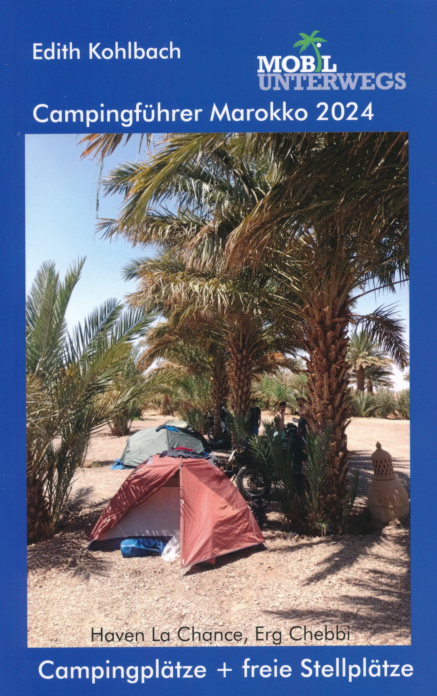 Online bestellen: Campergids Campingführer Marokko 2024 | Edith Kohlbach verlag