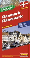 Online bestellen: Wegenkaart - landkaart Denemarken | Hallwag