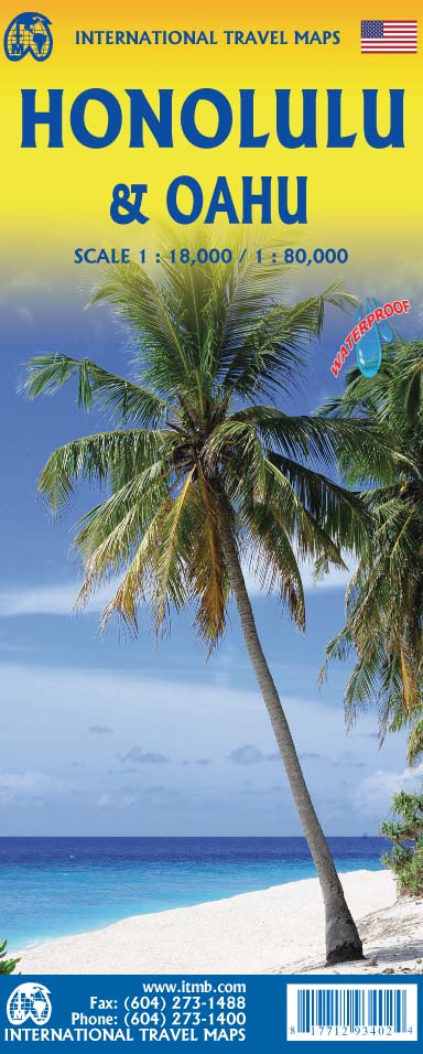 Wegenkaart - landkaart Honolulu and…