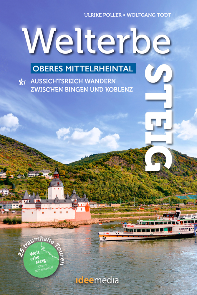 Online bestellen: Wandelgids Welterbesteig Oberes Mittelrheintal | IdeeMedia