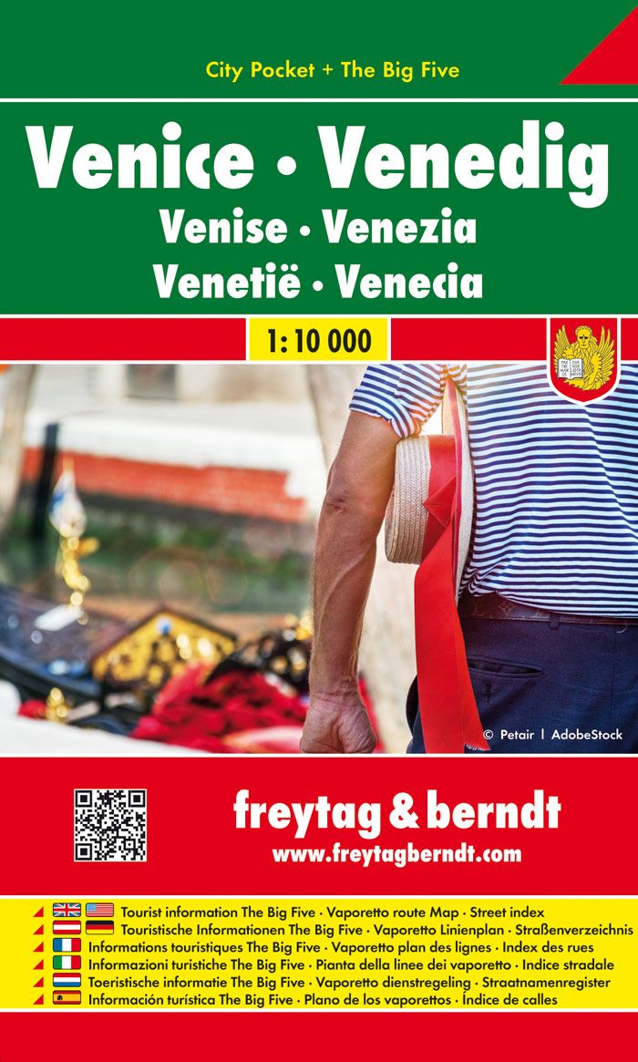 Online bestellen: Stadsplattegrond City Pocket Venetië | Freytag & Berndt