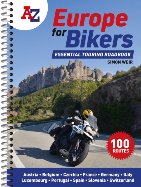 Online bestellen: Wegenatlas A -Z Europe for Bikers | Voor Motoren | A-Z Map Company