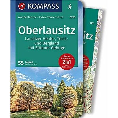 Opruiming - Wandelgids Wanderführer Oberlausitz, Lausitzer Heide-, Teich- und Bergland | Kompass de zwerver
