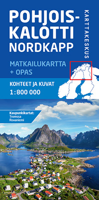 Online bestellen: Wegenkaart - landkaart Pohjois Kalotti & Noordkaap | Karttakeskus