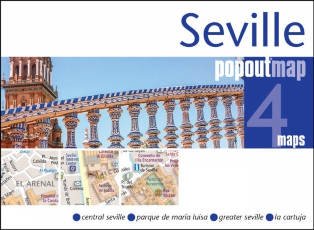 Online bestellen: Stadsplattegrond Popout Map Seville - Sevilla | Compass Maps