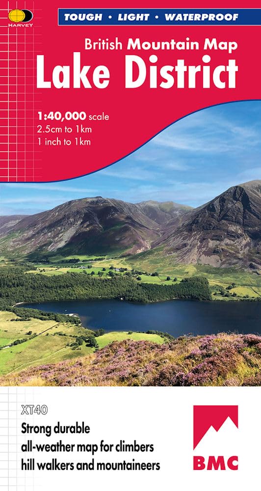 Wandelkaart Lake District | Harvey…