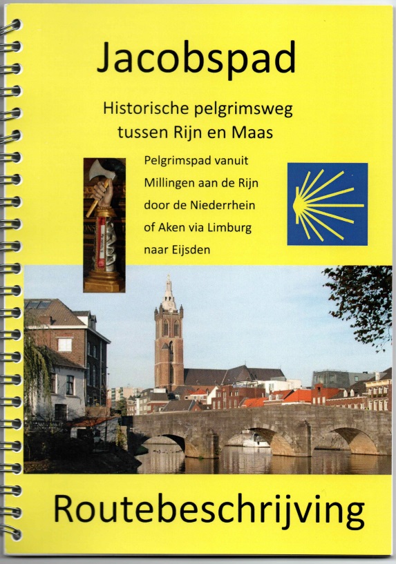 Online bestellen: Pelgrimsroute - Wandelgids Jacobspad Limburg | Pelgrimswegen Limburg