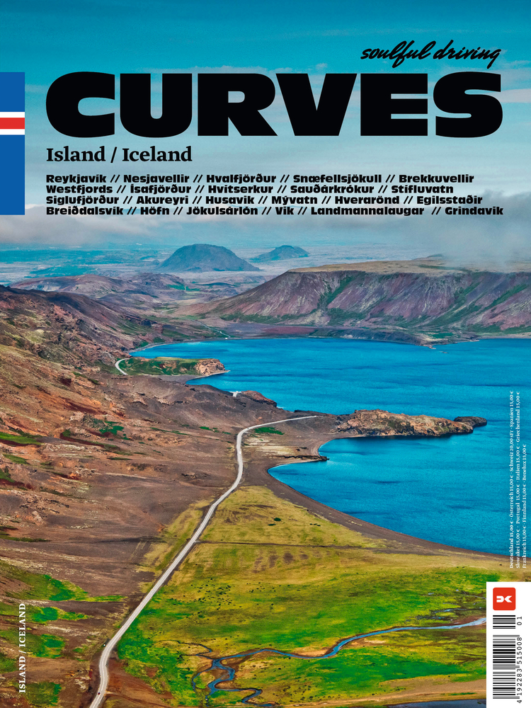Online bestellen: Reisgids Curves Iceland - IJsland | Delius Klasing Verlag