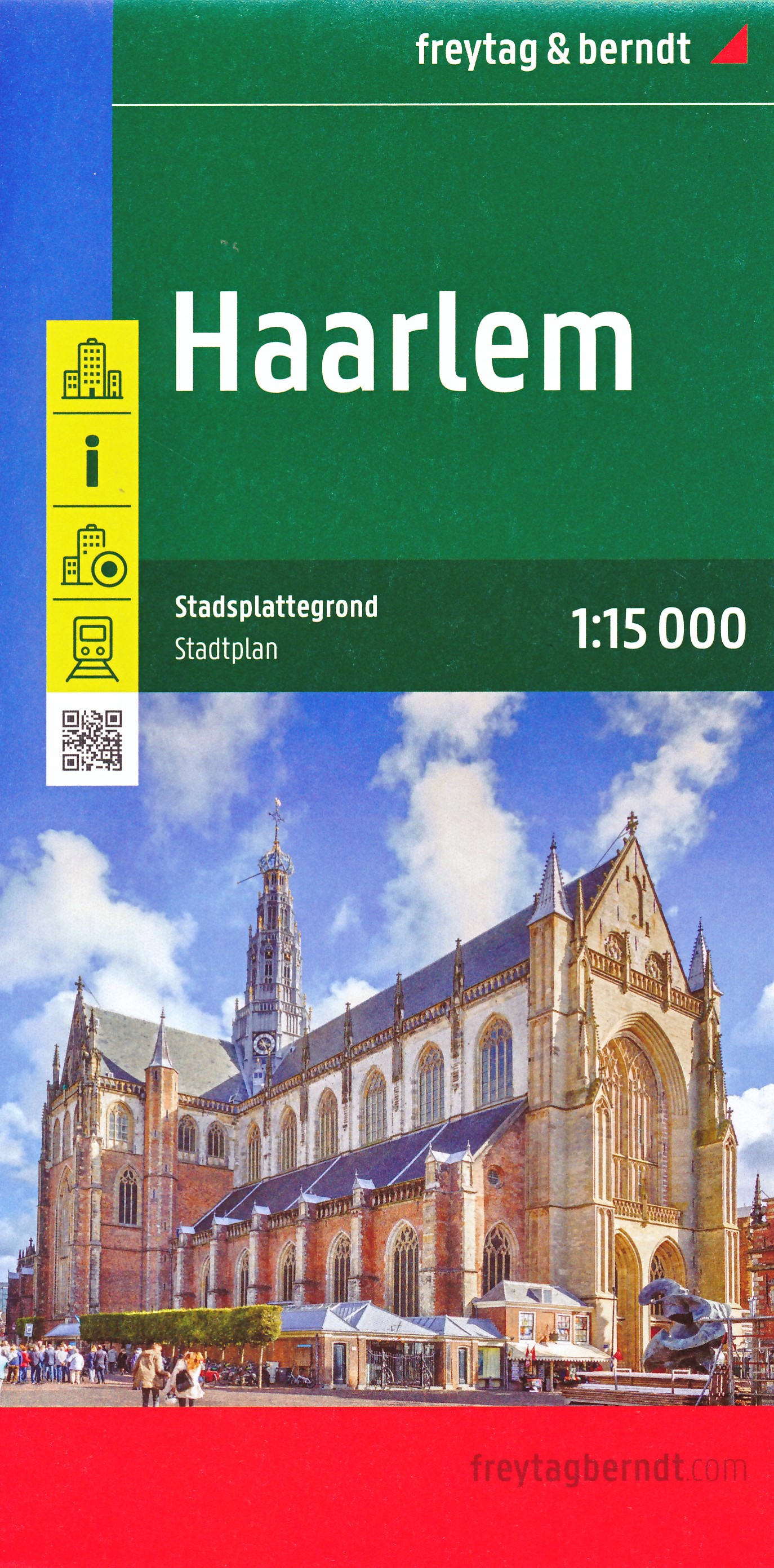 Online bestellen: Stadsplattegrond Haarlem | Freytag & Berndt