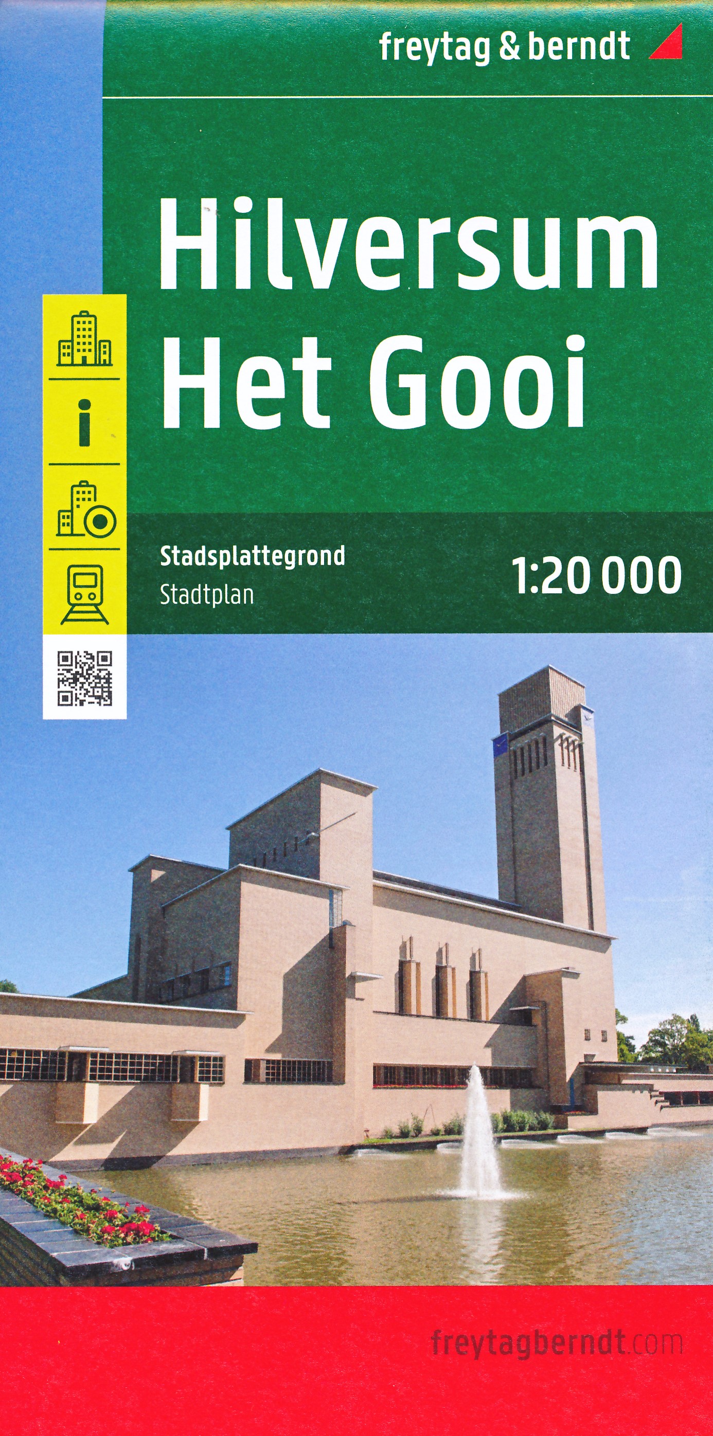 Online bestellen: Stadsplattegrond Hilversum - het Gooi | Freytag & Berndt
