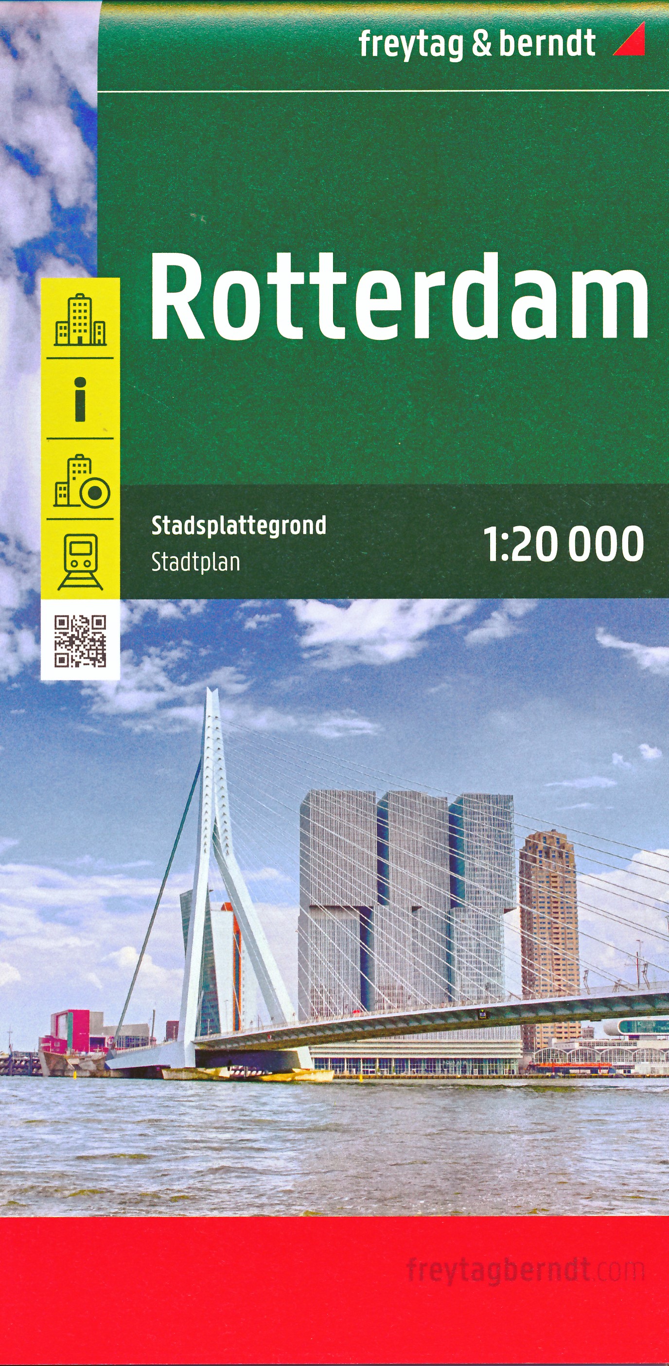 Online bestellen: Stadsplattegrond Rotterdam | Freytag & Berndt