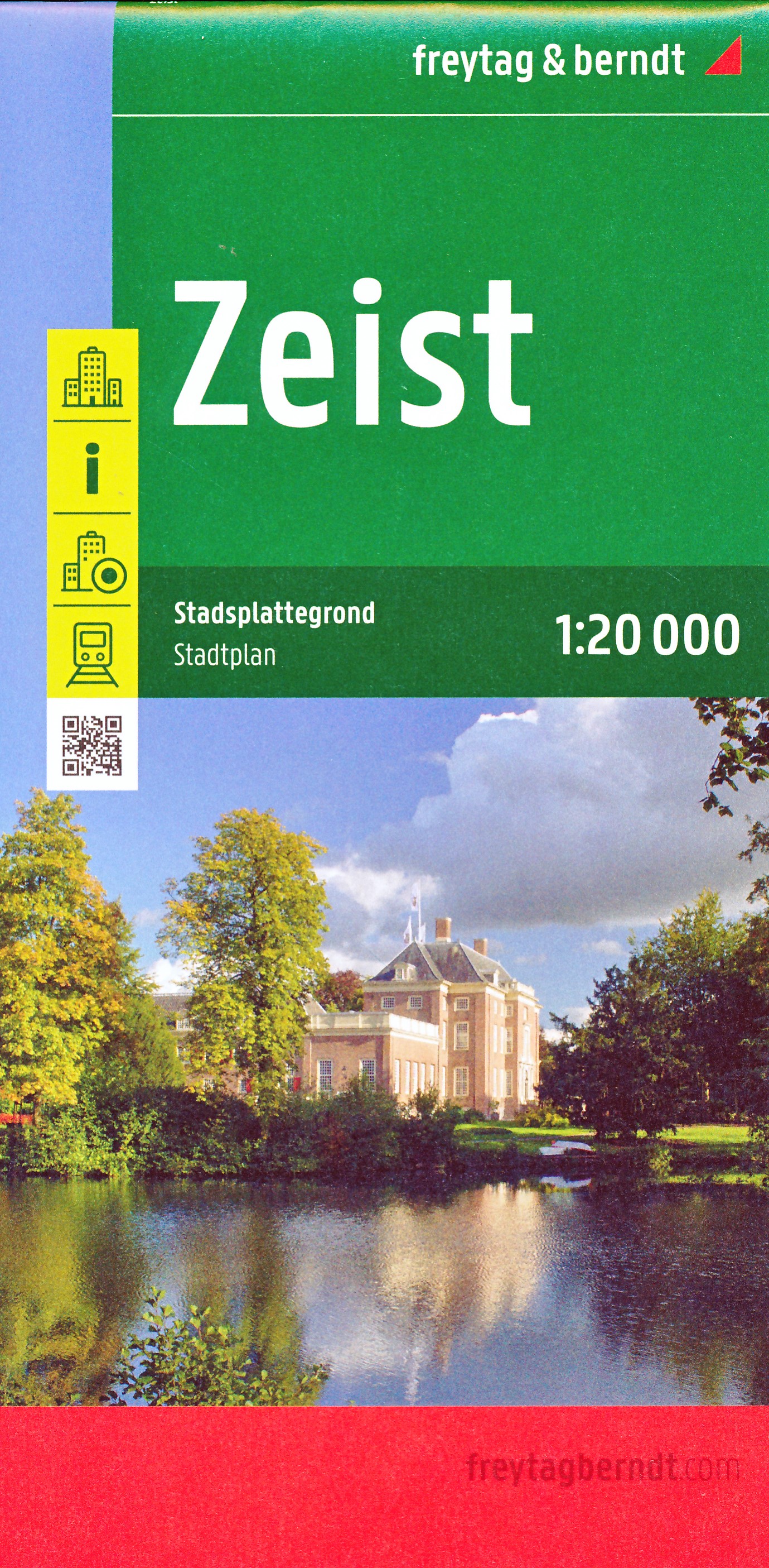 Online bestellen: Stadsplattegrond Zeist en omgeving | Freytag & Berndt