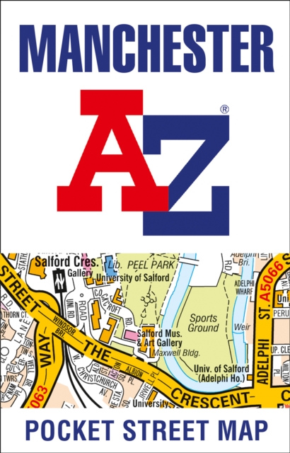 Online bestellen: Stadsplattegrond Pocket Street Map Manchester | A-Z Map Company