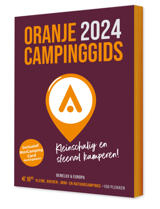 Online bestellen: Campinggids Kleine Campings 2024 Benelux en Europa inclusief MCC kortingskaart | Interdijk