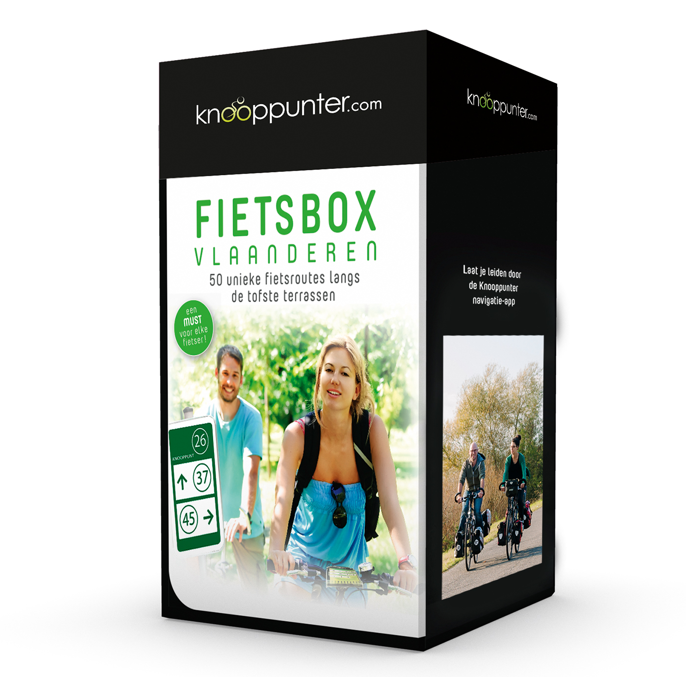 Online bestellen: Fietsgids Fietsbox Vlaanderen | Lannoo