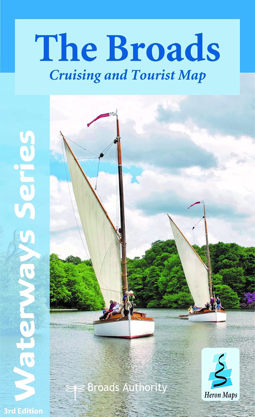 Online bestellen: Wandelkaart The Broads | Heron Maps