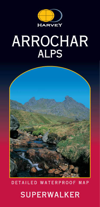 Wandelkaart Arrochar Alps | Harvey…