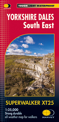 Wandelkaart Yorkshire Dales Zuid-Oo…