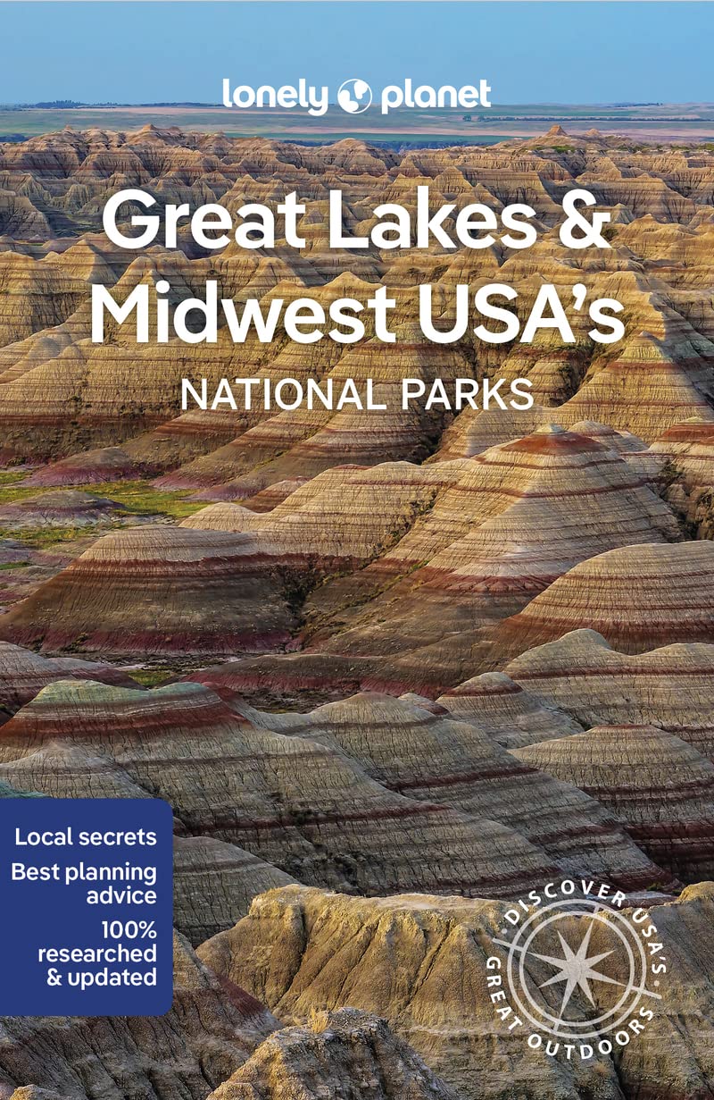 Online bestellen: Reisgids Road Trips Great Lakes - Midwest USA's National Parks | Lonely Planet