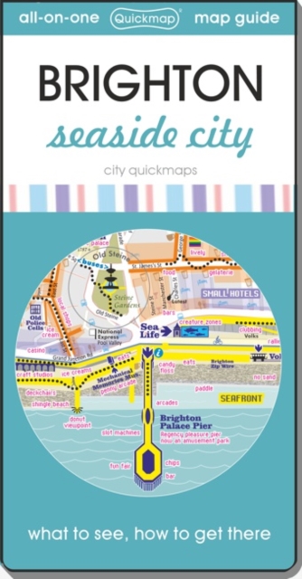 Online bestellen: Stadsplattegrond Brighton | Quickmap