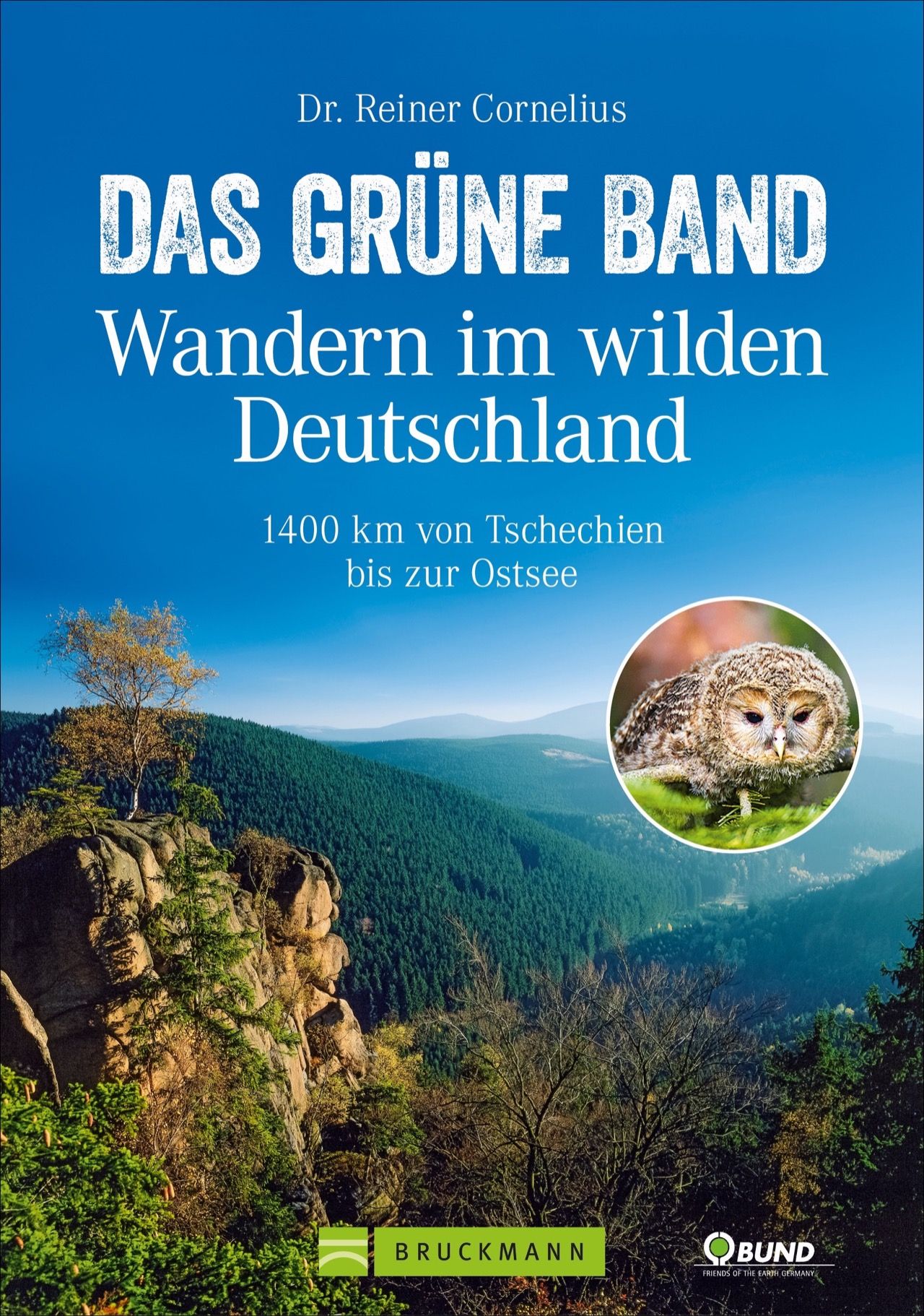 Online bestellen: Wandelgids Das Grüne Band - Wandern im wilden Deutschland | Bruckmann Verlag