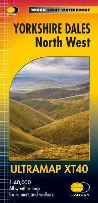 Online bestellen: Wandelkaart Yorkshire Dales Noord West | Harvey Maps