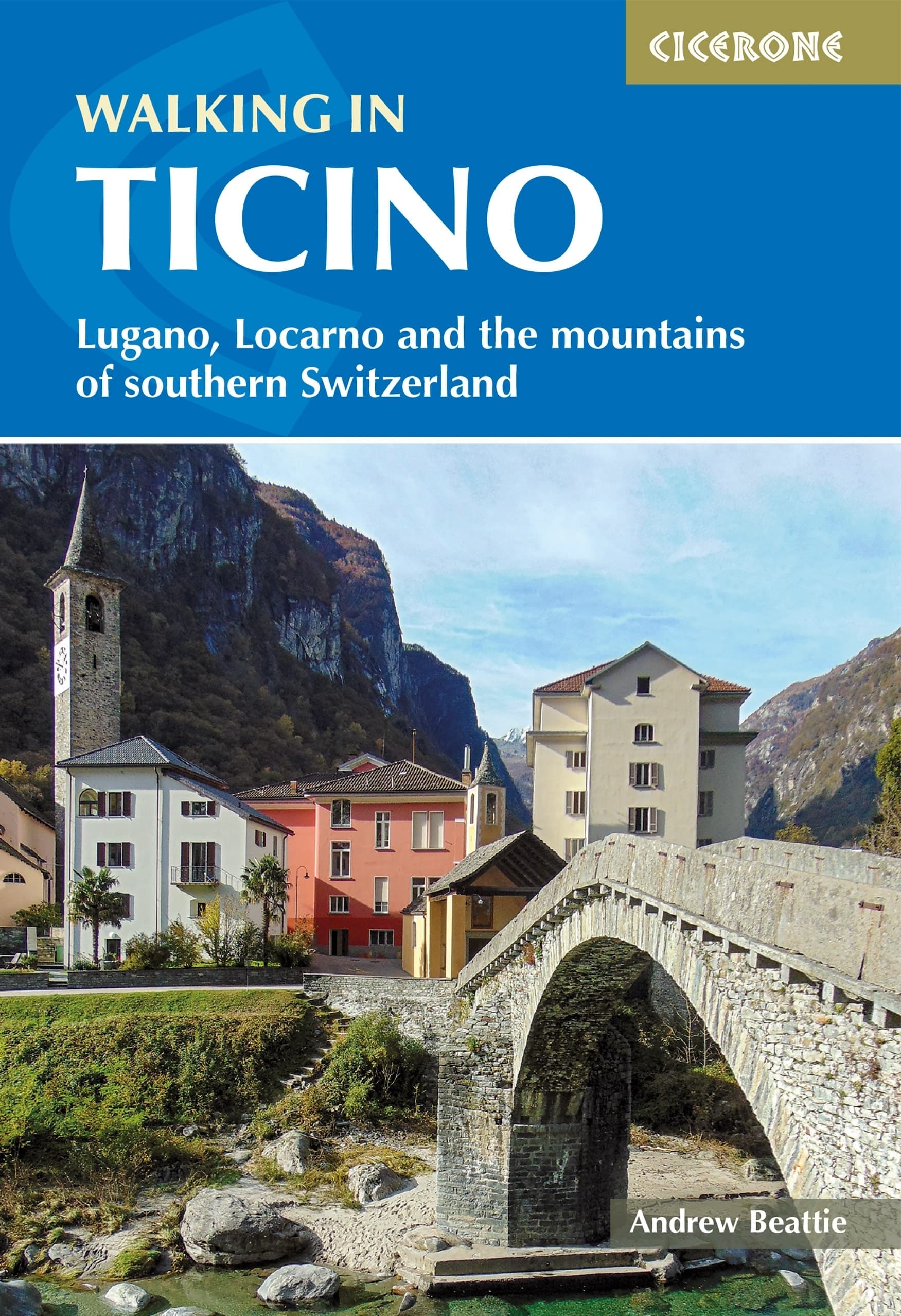 Online bestellen: Wandelgids Walking in Ticino | Cicerone