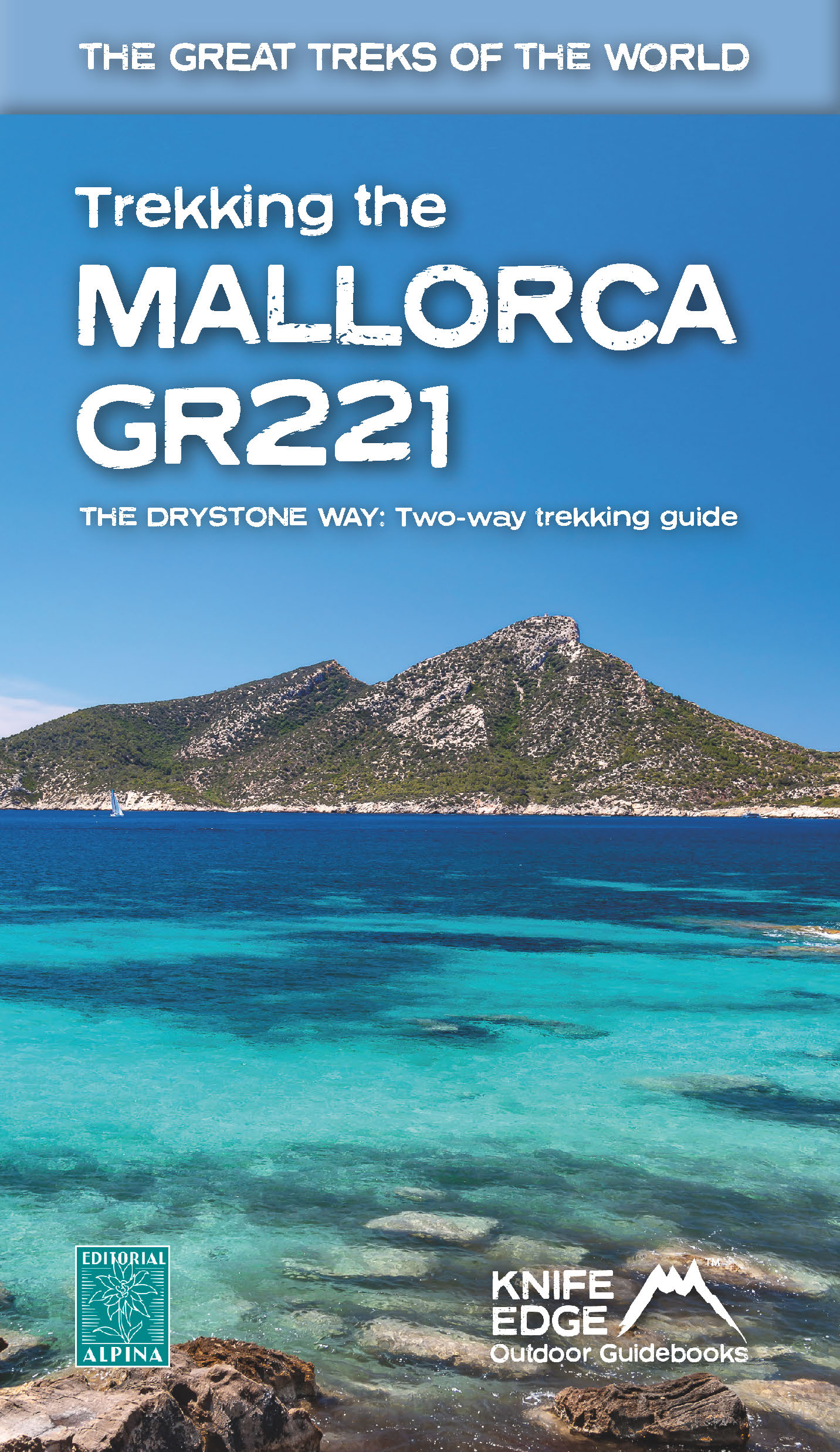 Online bestellen: Wandelgids Trekking the Mallorca GR221 | Knife Edge Outdoor