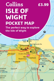 Online bestellen: Wegenkaart - landkaart Pocket Map Isle of Wight | Collins