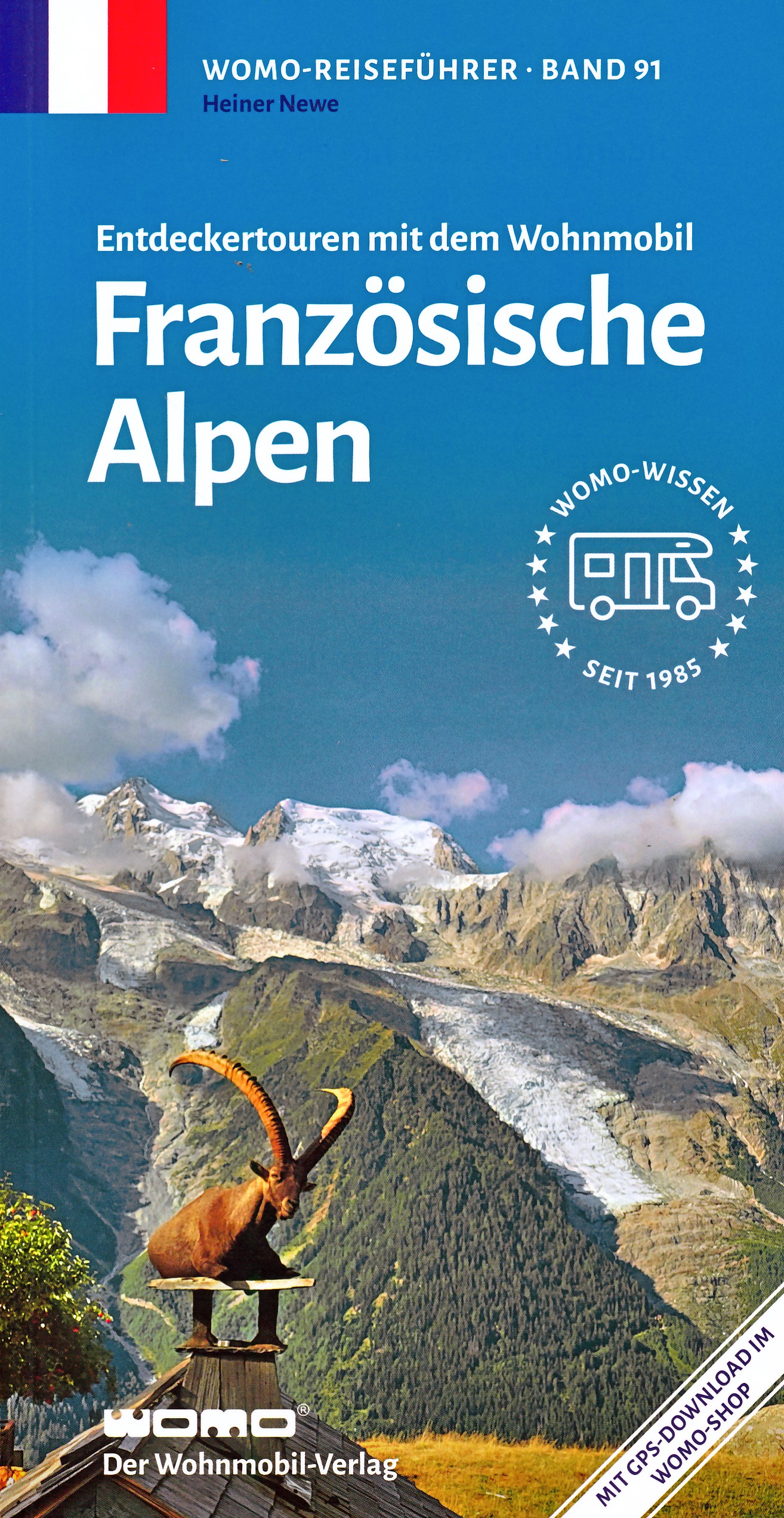 Online bestellen: Campergids 91 Französische Alpen - Franse Alpen | WOMO verlag