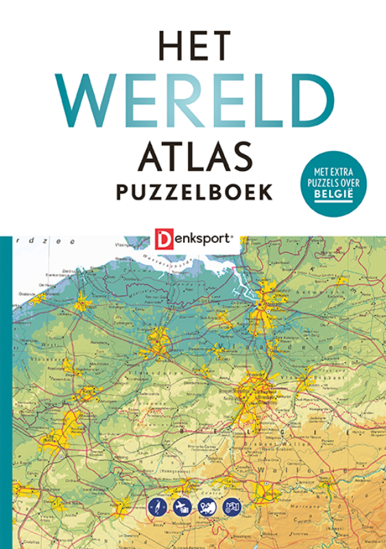 Puzzelboek Het Wereld Atlas Puzzelb…