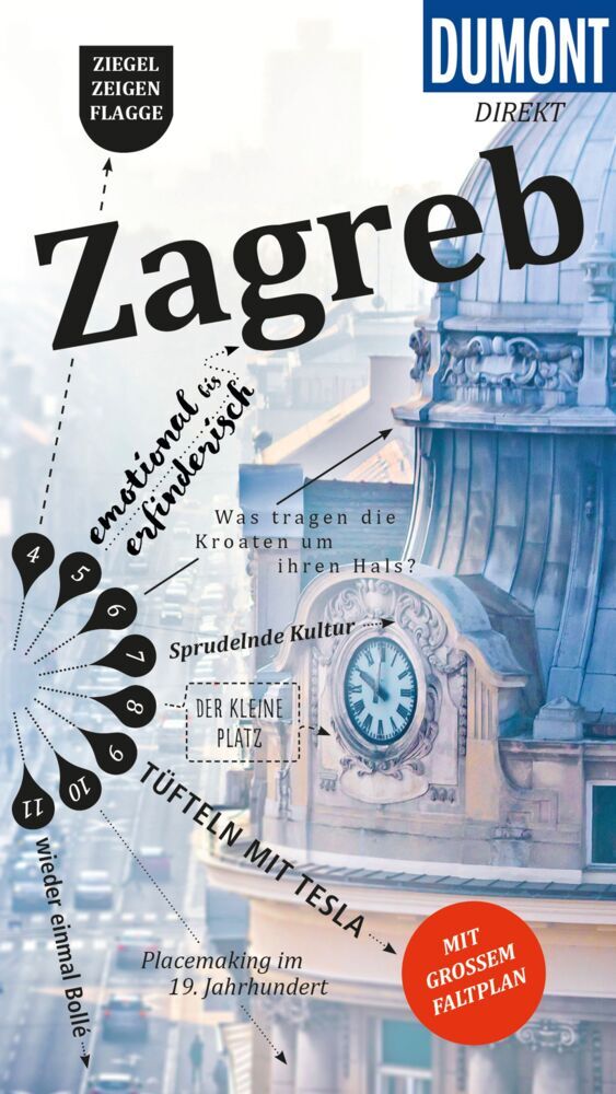 Online bestellen: Reisgids Direkt Zagreb | Dumont