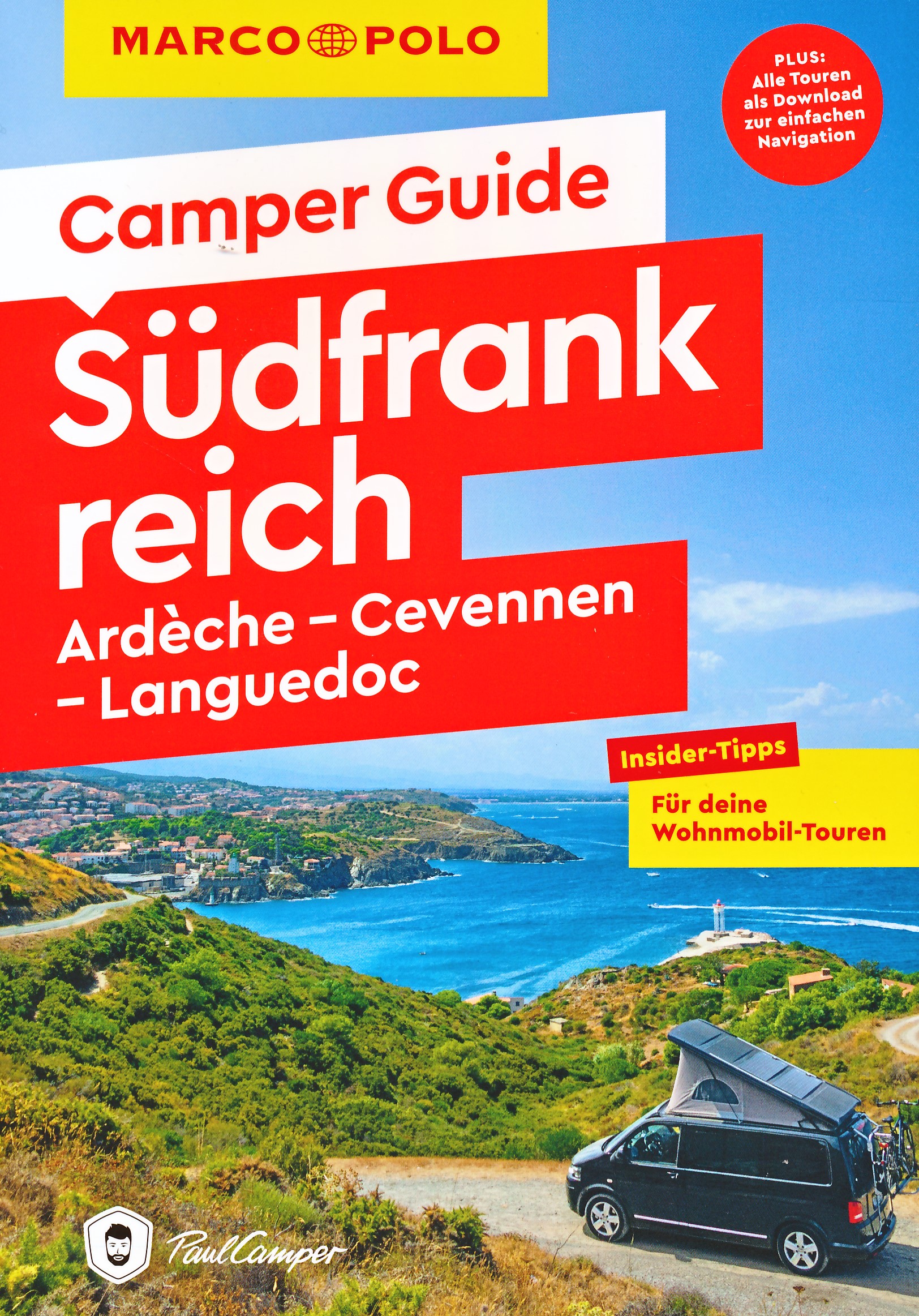 Online bestellen: Campergids Camper Guide Südfrankreich - Ardèche, Cevennen & Languedoc | Marco Polo