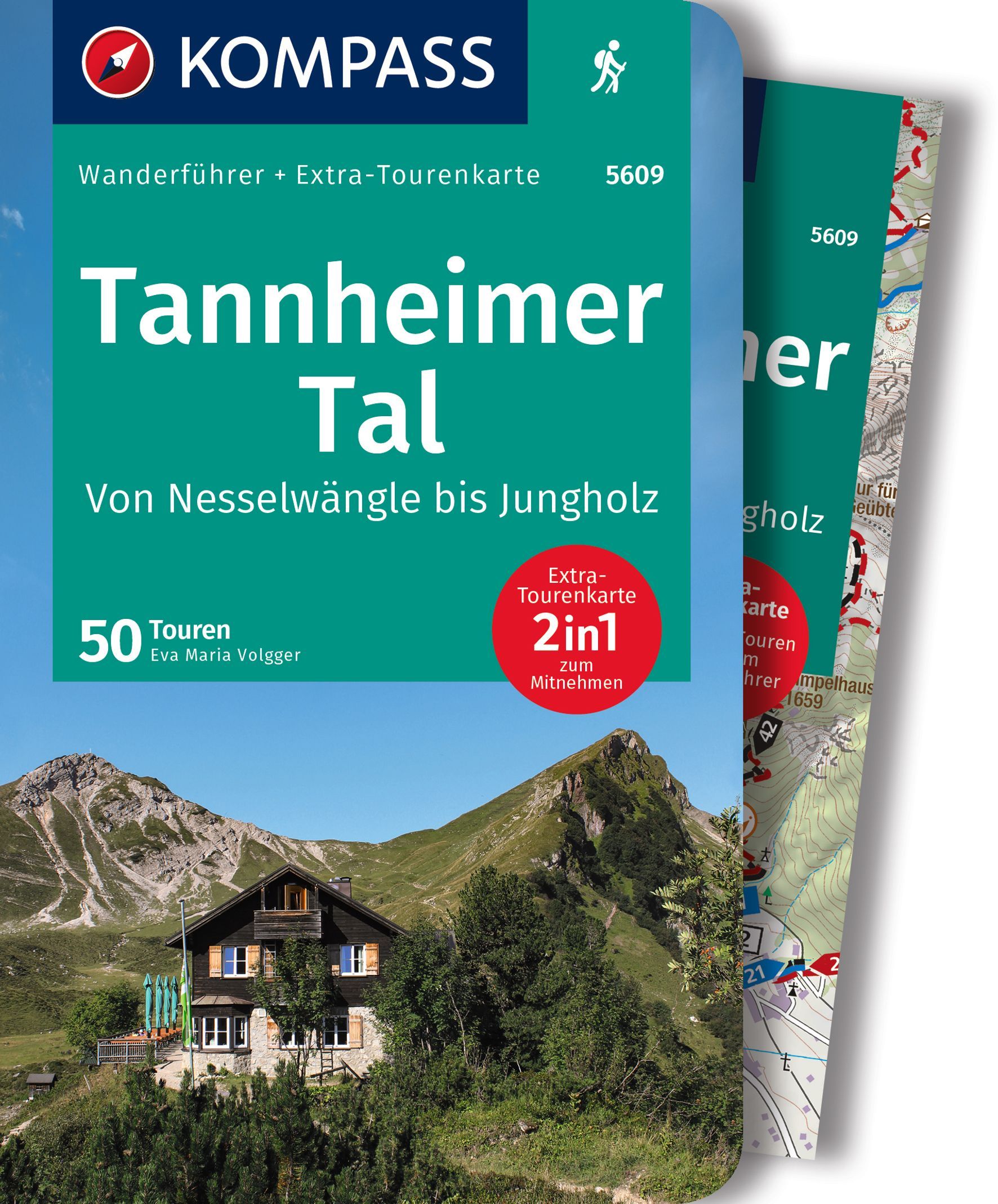 Online bestellen: Wandelgids Wanderführer Tannheimer Tal | Kompass